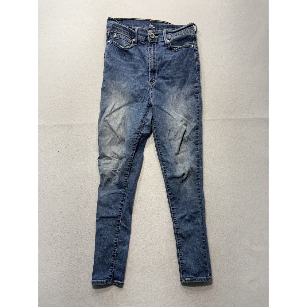DENIZEN From Levi's Skinny Jeans Juniors 9 Blue Medium Wash Slim Stretch